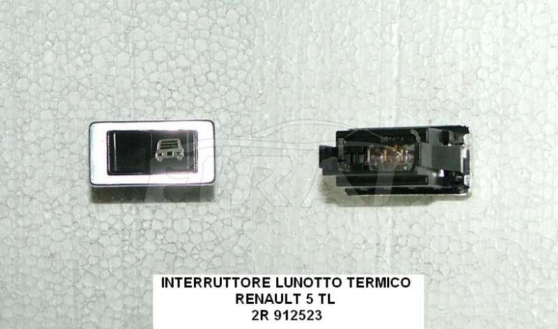 INTERRUTTORE LUNOTTO TERMICO RENAULT 5 TL - Clicca l'immagine per chiudere